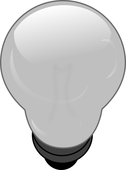 Bulb Off Clipart PNG Image
