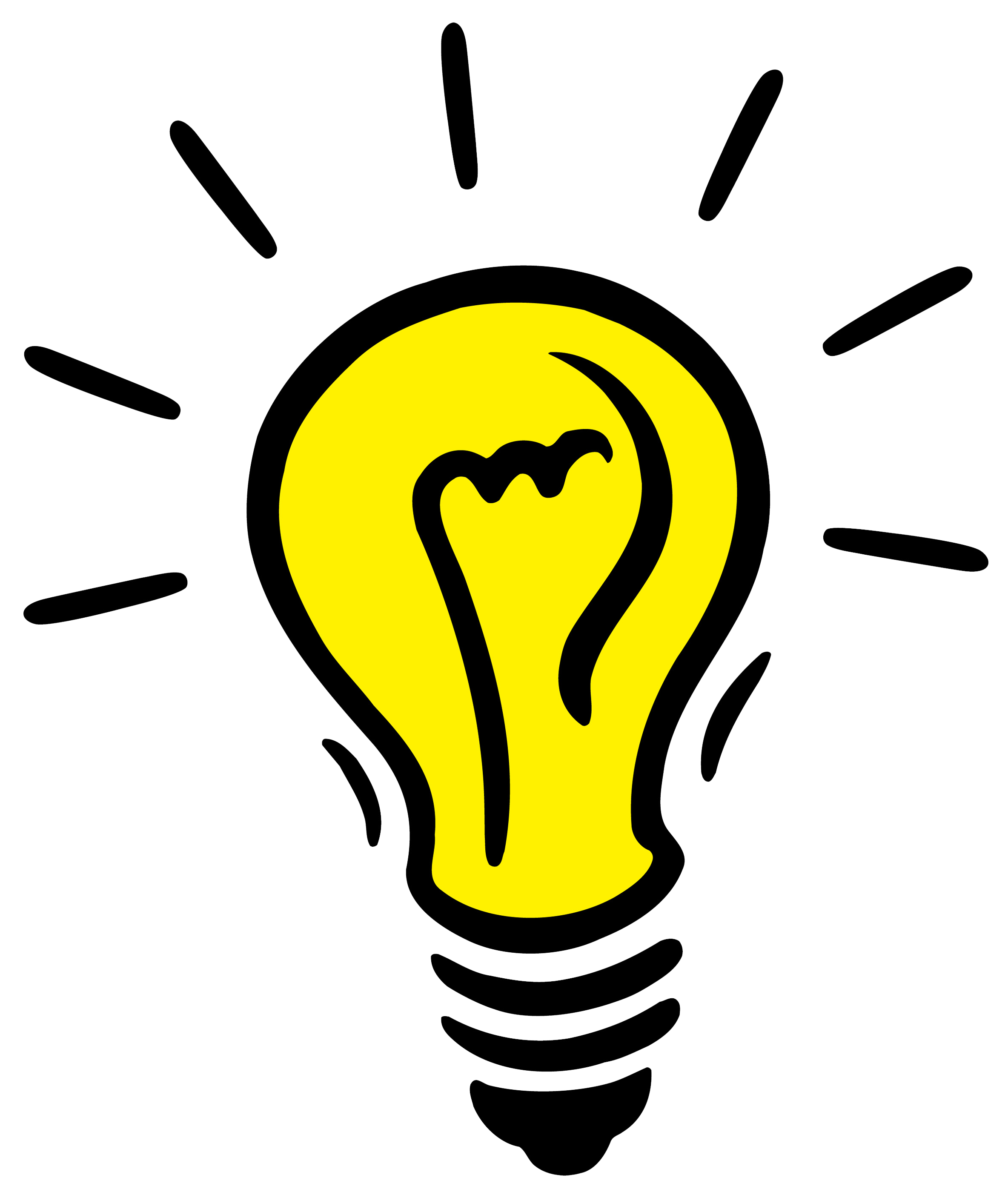 Idea Bulb Transparent Transparent HQ PNG Download | FreePNGimg