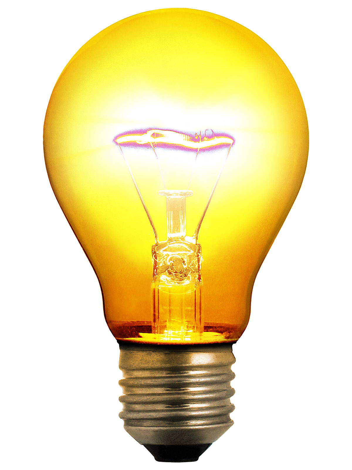 Glowing Bulb Transparent PNG Image