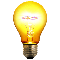 Yellow Light Bulb Png Image