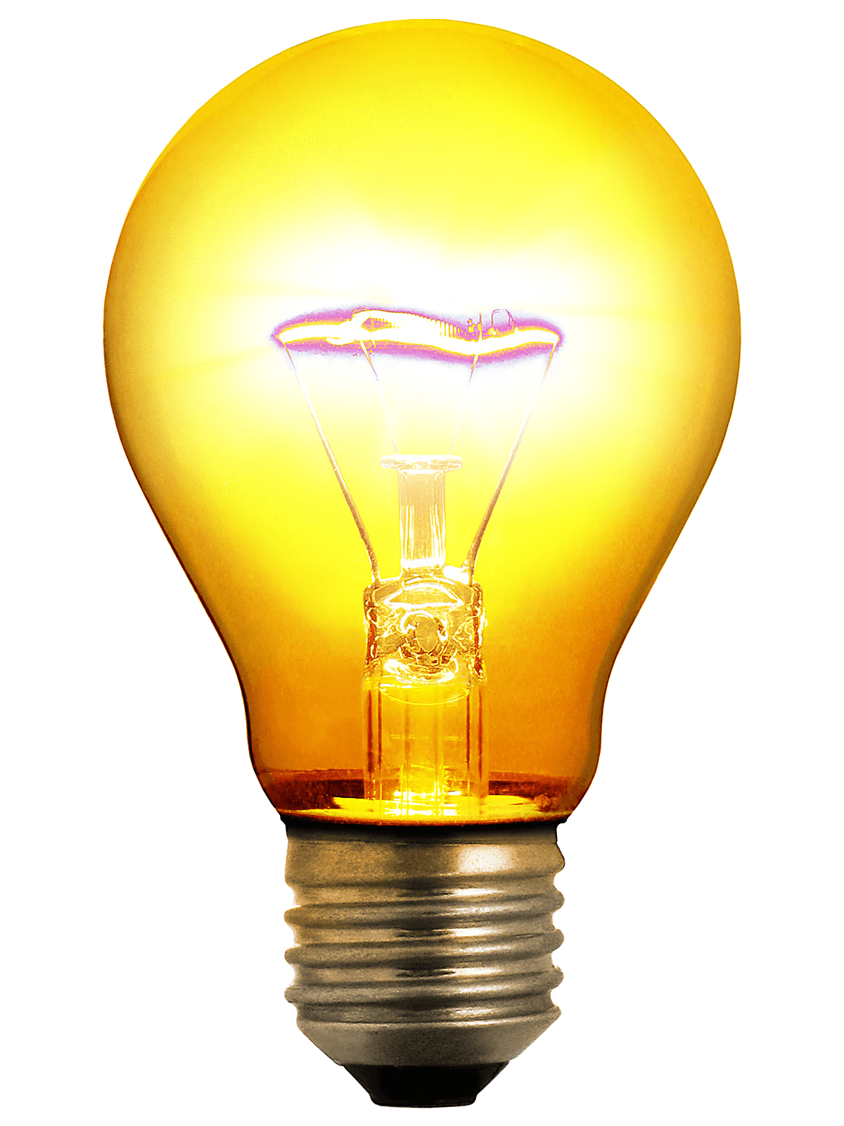 Yellow Light Bulb Png Image Transparent HQ PNG Download | FreePNGimg