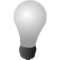 White Light Bulb Png Image