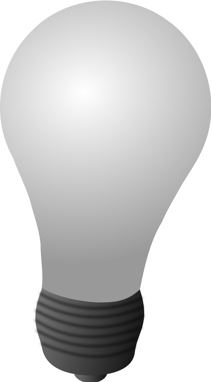 White Light Bulb Png Image PNG Image