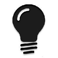 Black Bulb Png Image