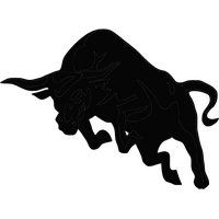 Vector Black Bull Download HQ