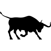 Photos Vector Black Bull PNG Free Photo