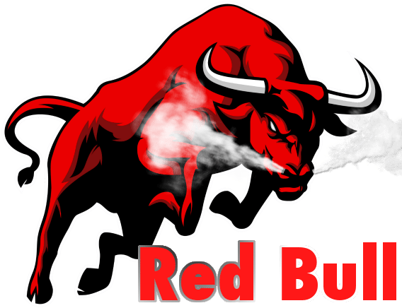 Vector Red Bull HD Image Free PNG Image