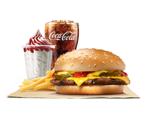 King Burger Combo Free Transparent Image HQ PNG Image