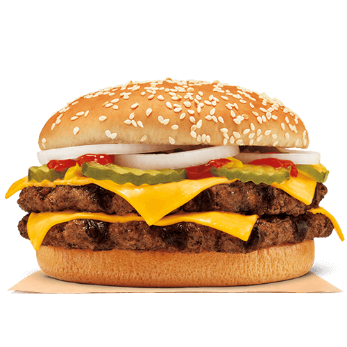 Burger Double Cheese Free HQ Image PNG Image