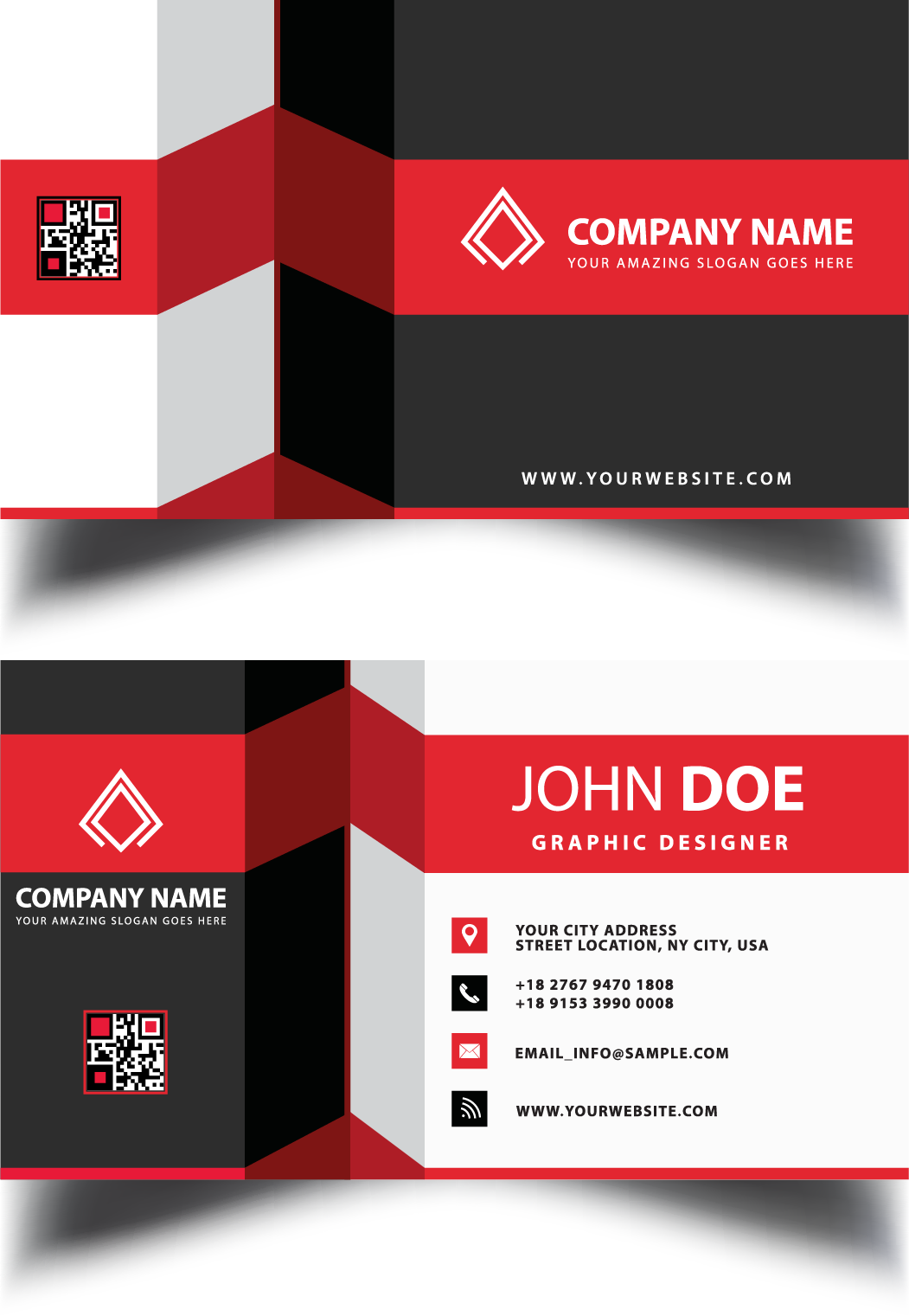 Graphic Design Card Business Visiting HD Image Free PNG PNG Image