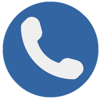 Blue Icons Symbol Telephone Computer Logo PNG Image