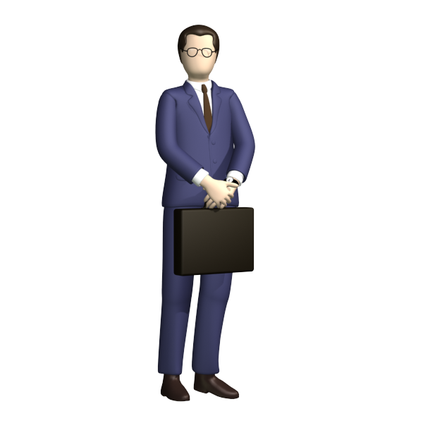 Businessman Animated Free Clipart HQ PNG Image