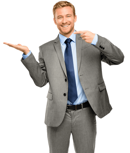 Happy Businessman PNG Image