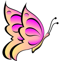 Butterflies Vector Transparent PNG Image