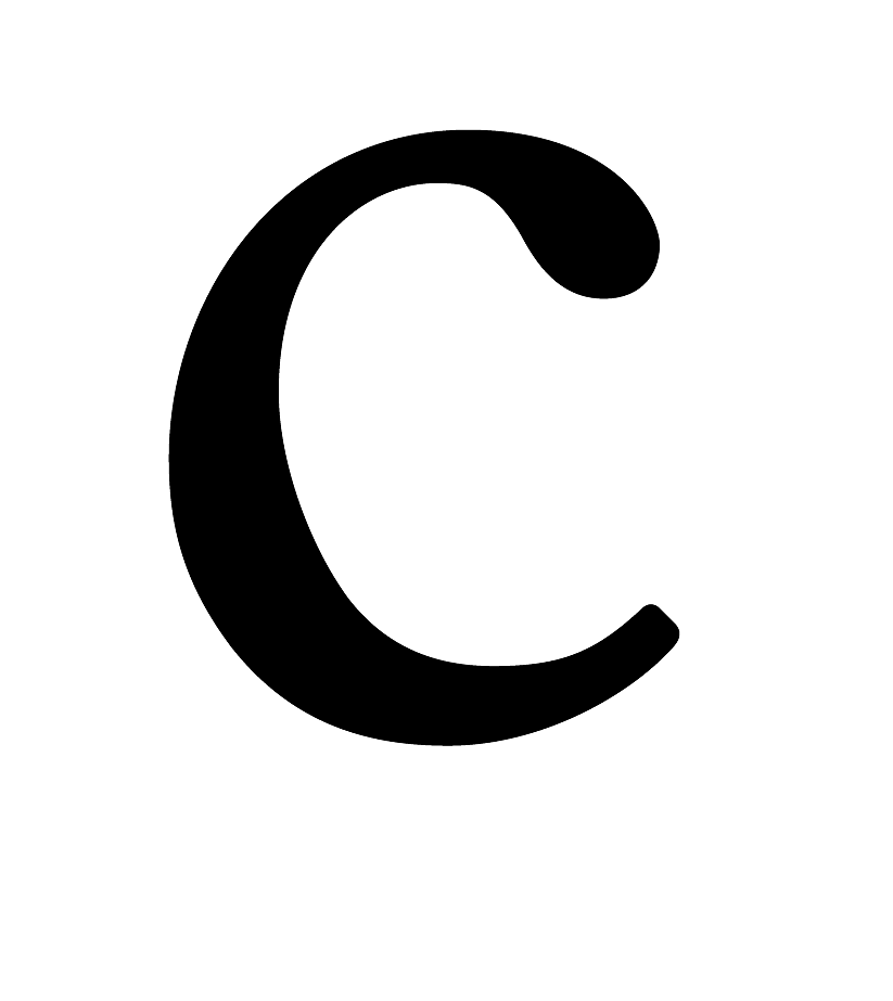 Letter C Transparent PNG Image