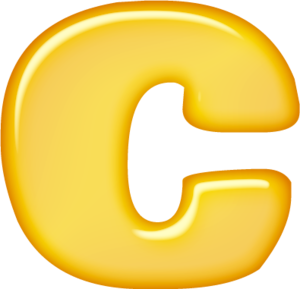 Letter C Transparent PNG Image