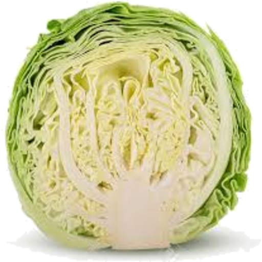 Fresh Cabbage Half Free Clipart HQ PNG Image