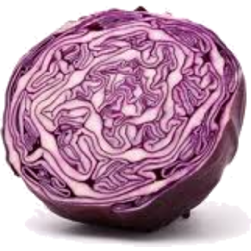 Purple Cabbage Half PNG Free Photo PNG Image
