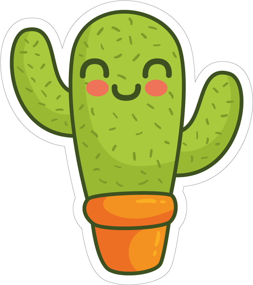 Tropical Plant Cactus Vector Free PNG HQ PNG Image