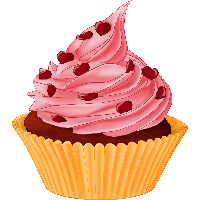 Cake Strawberry Bun Free PNG HQ
