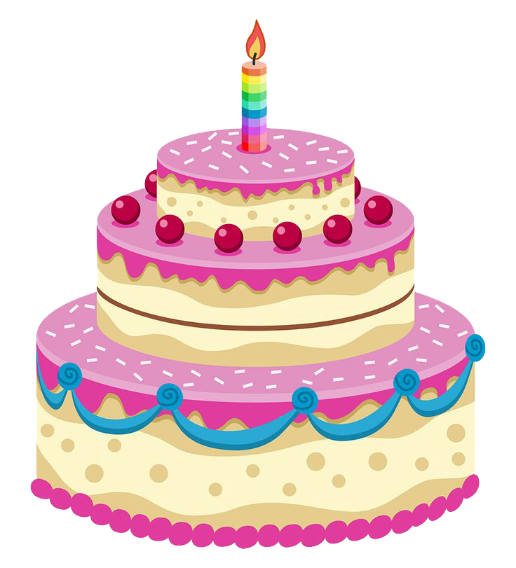 Birthday Cake Image Transparent PNG Image