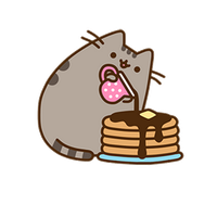 Food Dessert Kitten Pusheen Cat HD Image Free PNG PNG