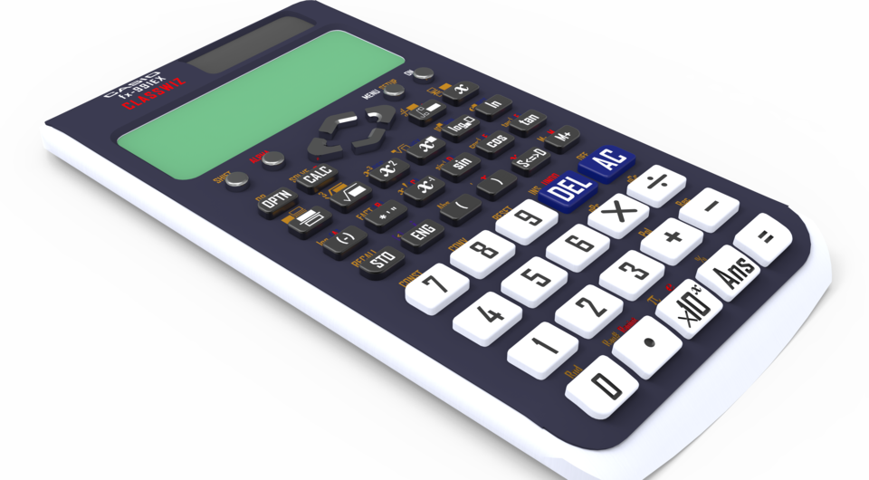 Casio Scientific Calculator PNG Download Free PNG Image