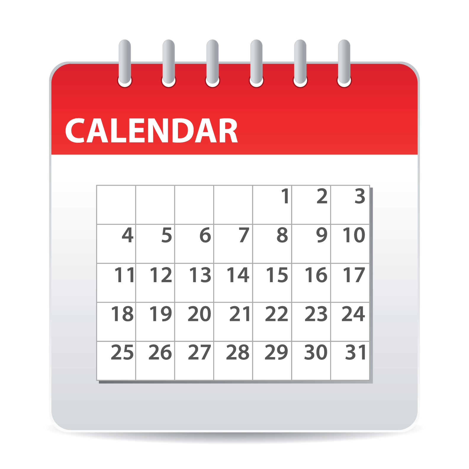 Calendar Png Image Transparent HQ PNG Download FreePNGImg