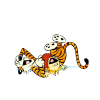 Calvin And Hobbes Transparent Image Transparent HQ PNG Download ...