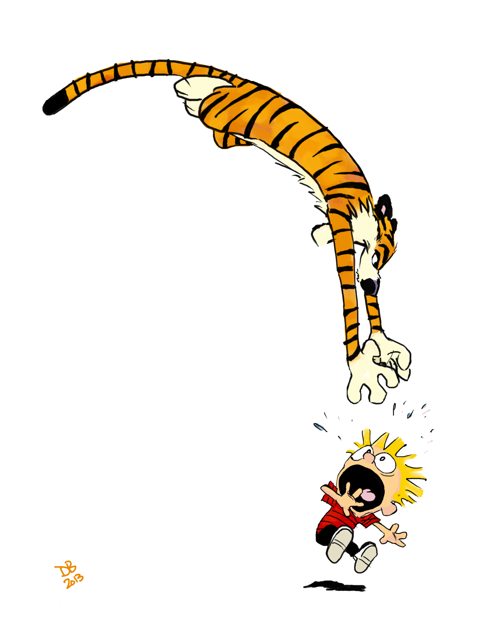 Calvin And Hobbes Free Download PNG Image