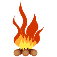 Vector Campfire Bonfire Free HD Image PNG Image