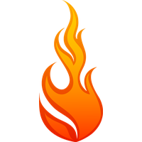 Vector Campfire Flame PNG Image High Quality Transparent HQ PNG ...