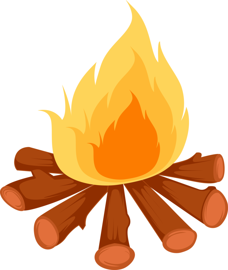 Vector Wood Campfire HQ Image Free PNG Image