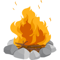 Campfire PNG Image