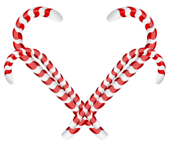 Candy cane Transparent PNG Image