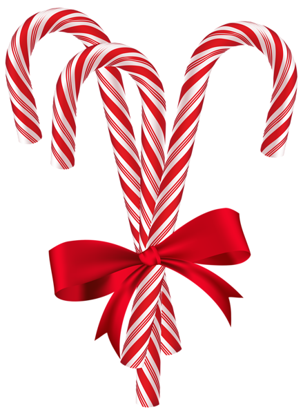 Candy cane Transparent PNG Image