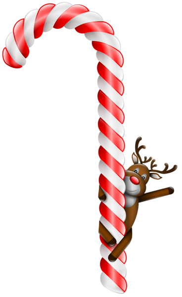 Candy cane Transparent PNG Image