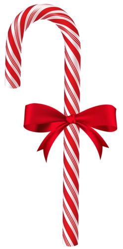 Candy cane Transparent PNG Image