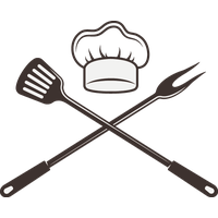 Material Scalable Chef Tableware Vector Graphics Barbecue Transparent PNG Image