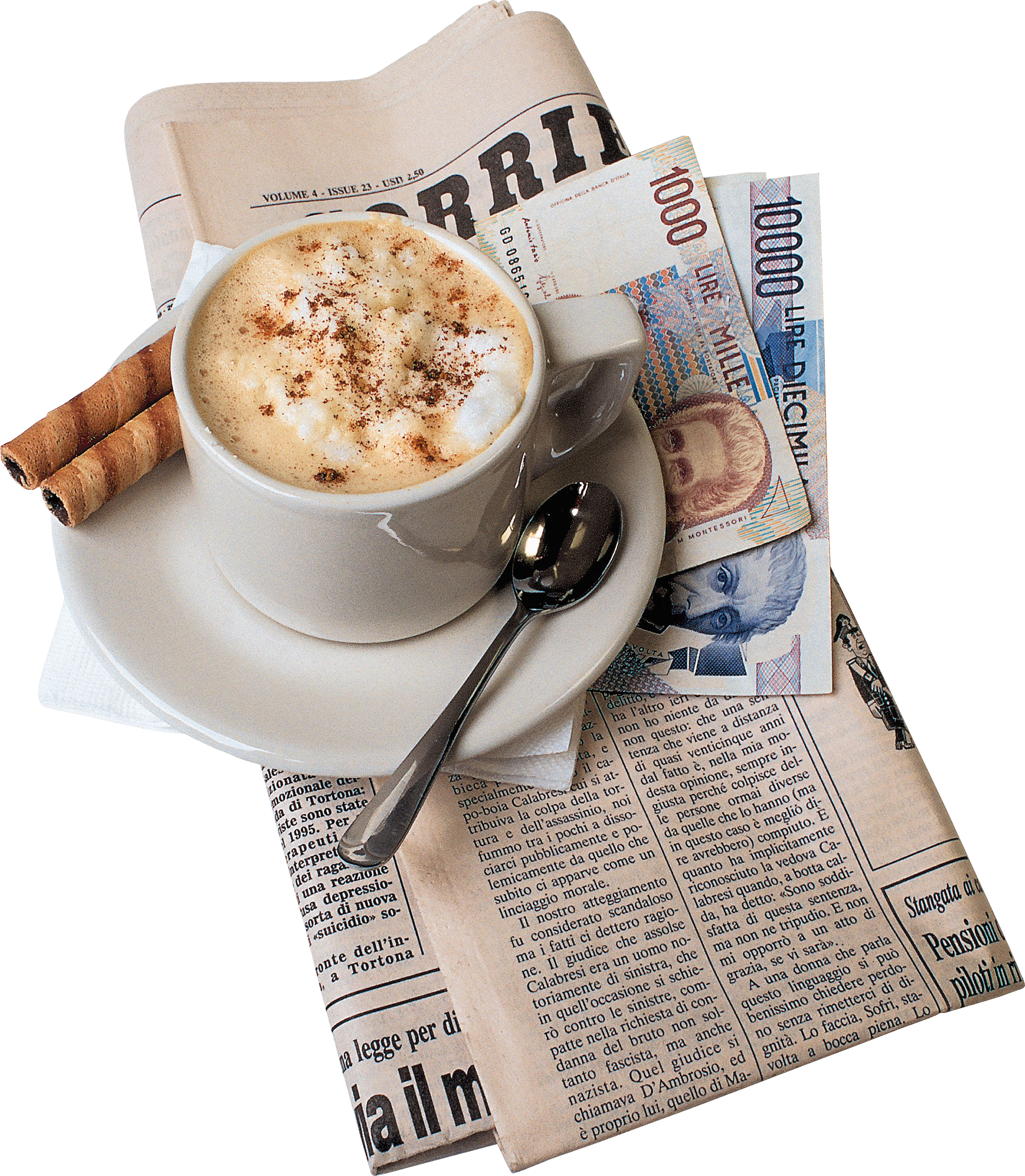 Cappuccino Transparent PNG Image