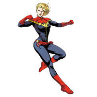 Captain Marvel Transparent PNG Image