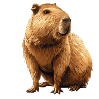 Capybara PNG