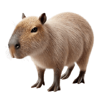 Capybara PNG