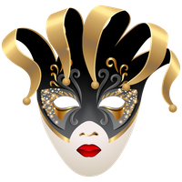 Mask Full Eye Carnival Face PNG Image