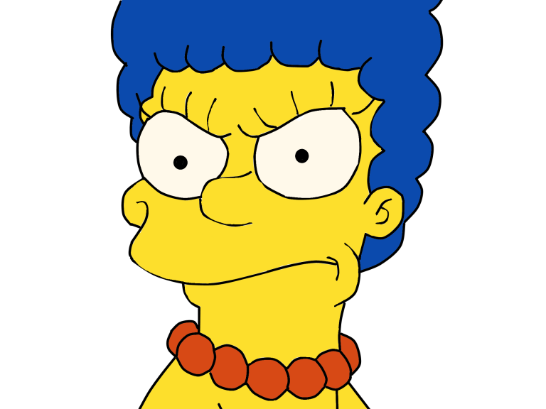 Homer Bart Area Smiley Marge Simpson Transparent HQ PNG Download 