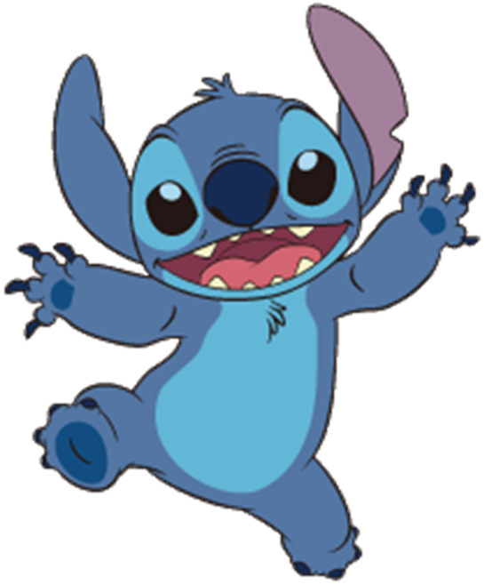 Blue Stitch Lilo Character Fictional Experiment Pelekai PNG Image