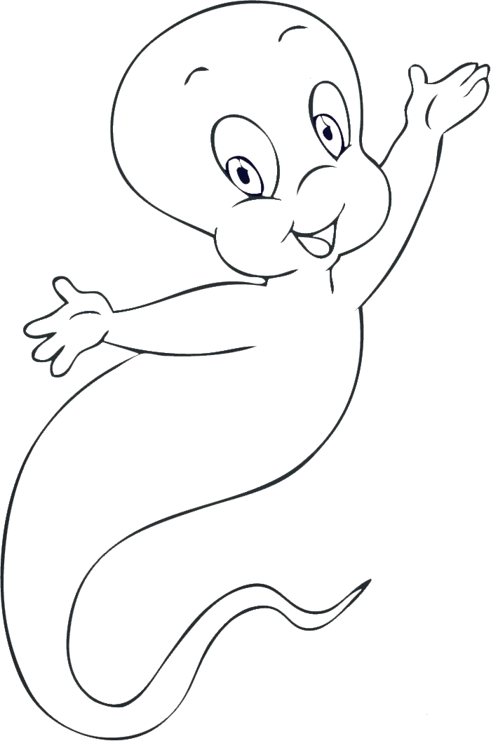 Casper Ghost Transparent PNG Image