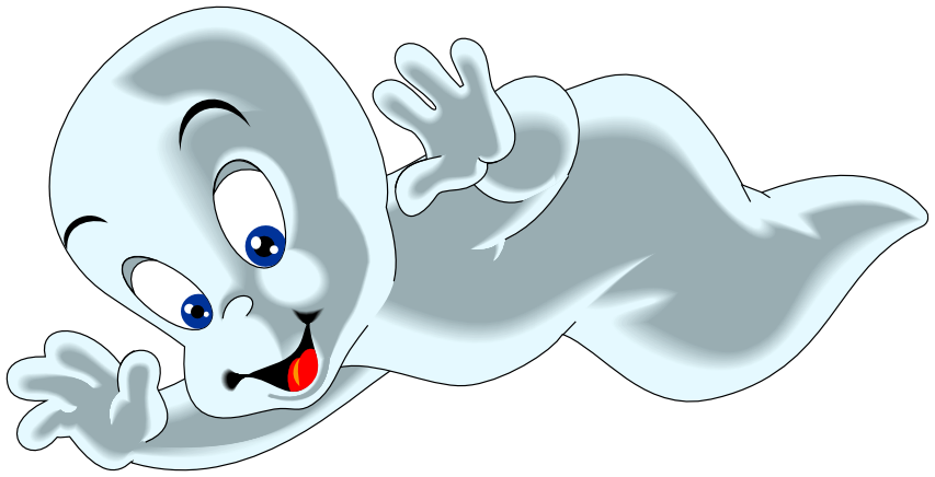 Casper Ghost Transparent PNG Image