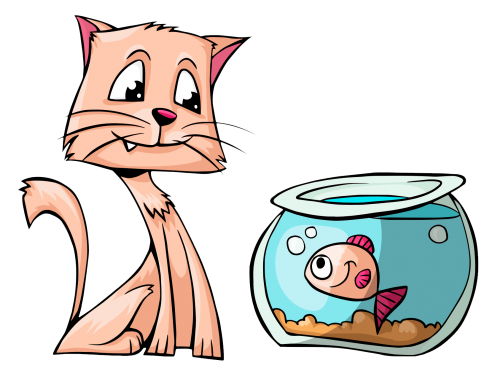 Vector Cat Free Clipart HD PNG Image