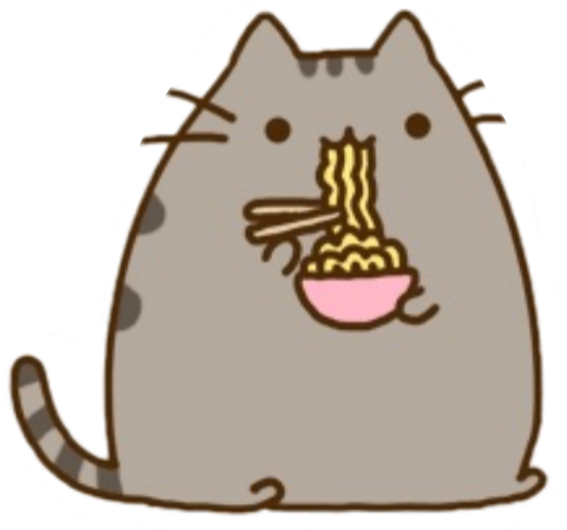 Medium To Pusheen Cat Sized Small Cats PNG Image